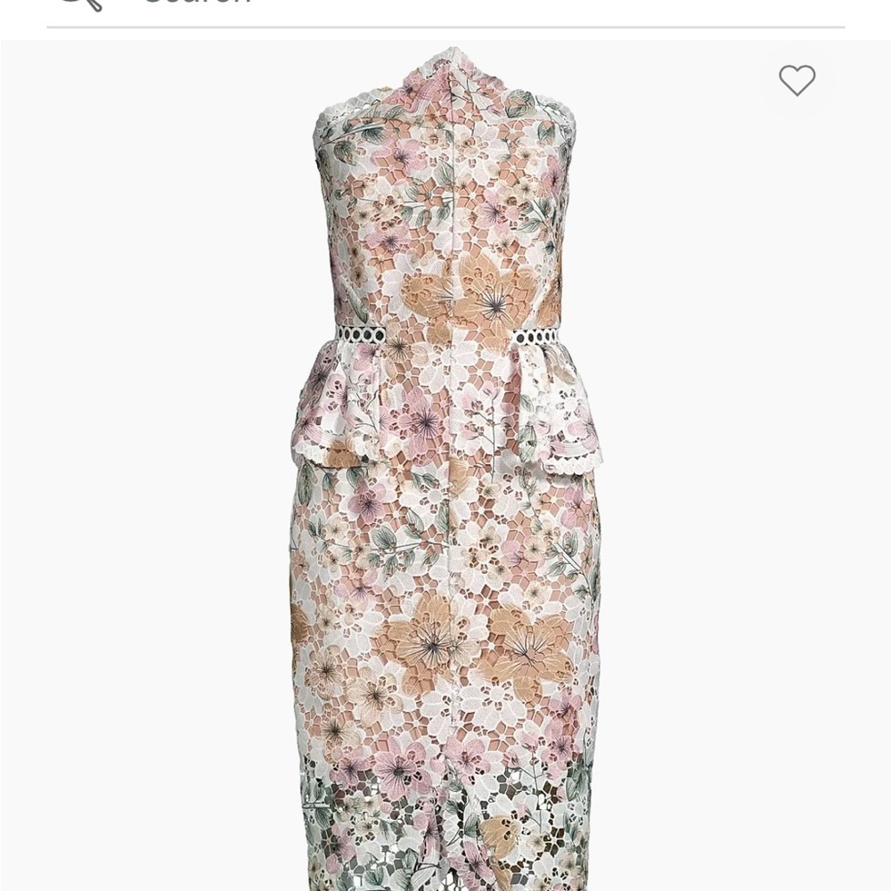 Elliatt Times Strapless Dress XS